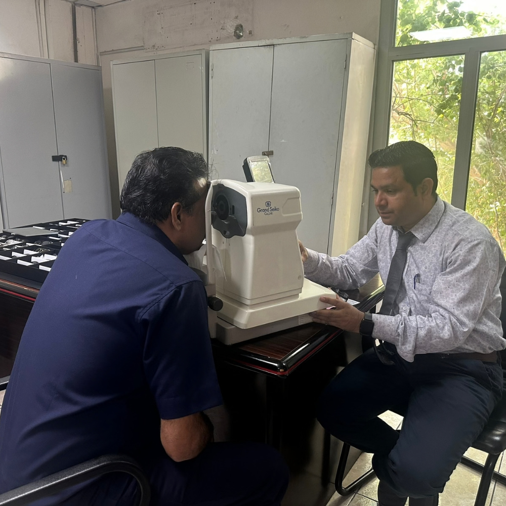 Eye care camp